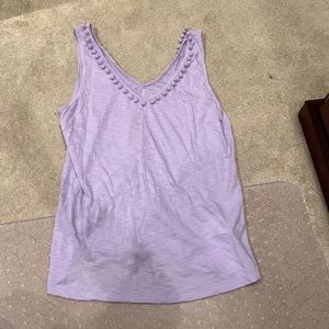 Purple lilly pulitzer tank top